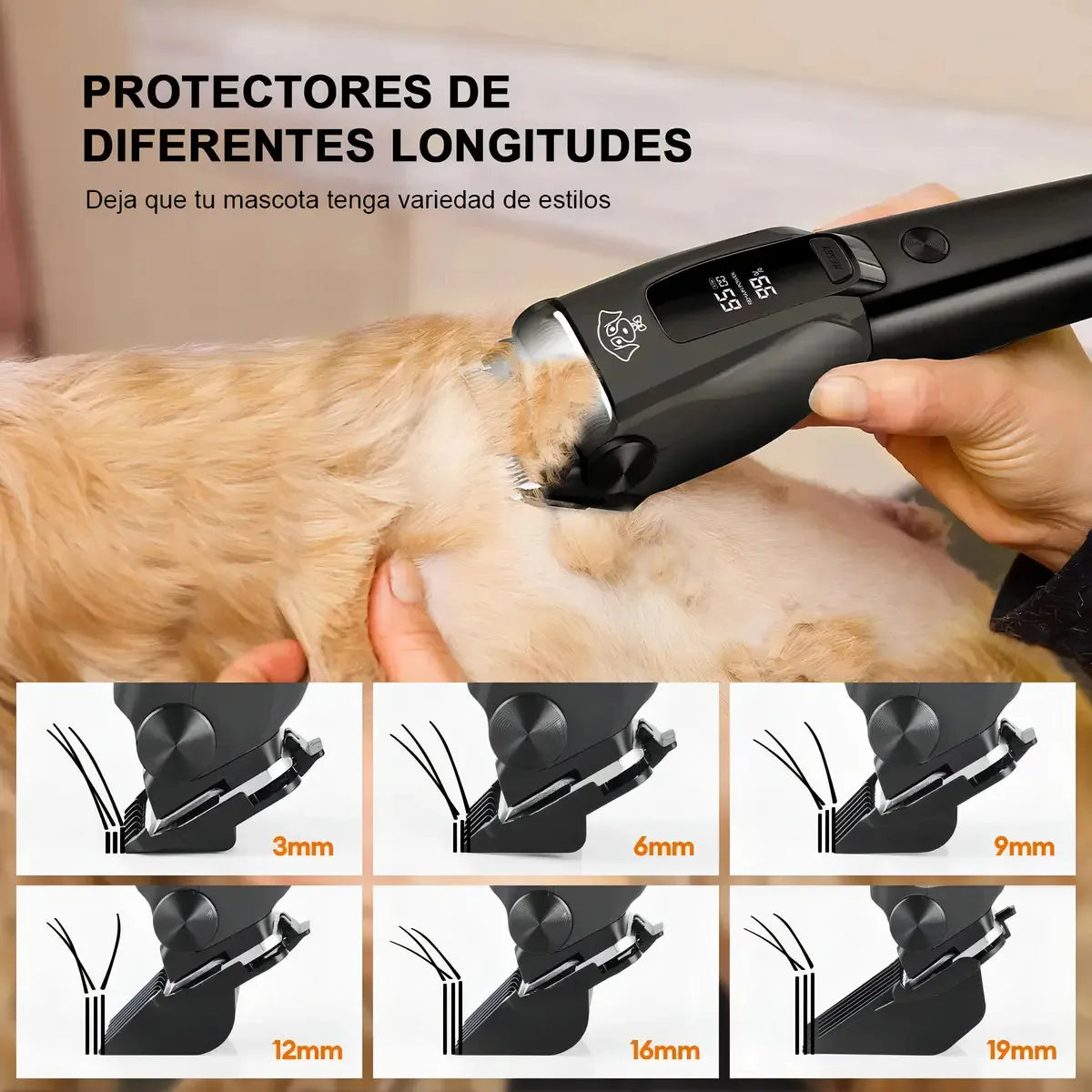Professional Pet Grooming Clippers for Dogs and Cats Skin Friendly