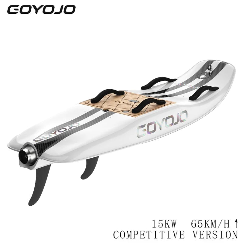 Carbon Fiber Electric Jet Surfboard 15KW Seaside Outdoor Surfing
