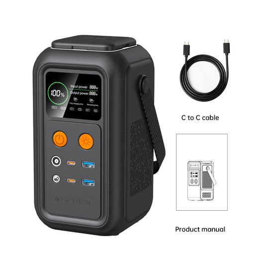 CTOLITY 200W Power Station 192Wh LiFePO4 Battery Portable
