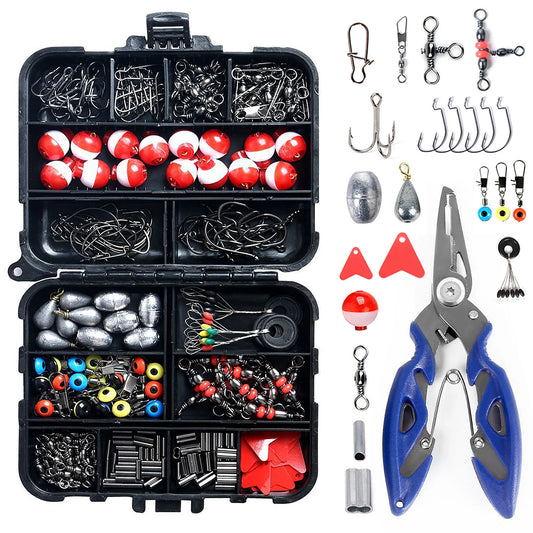 Docooler Fishing Accessories Set With Tackle Box