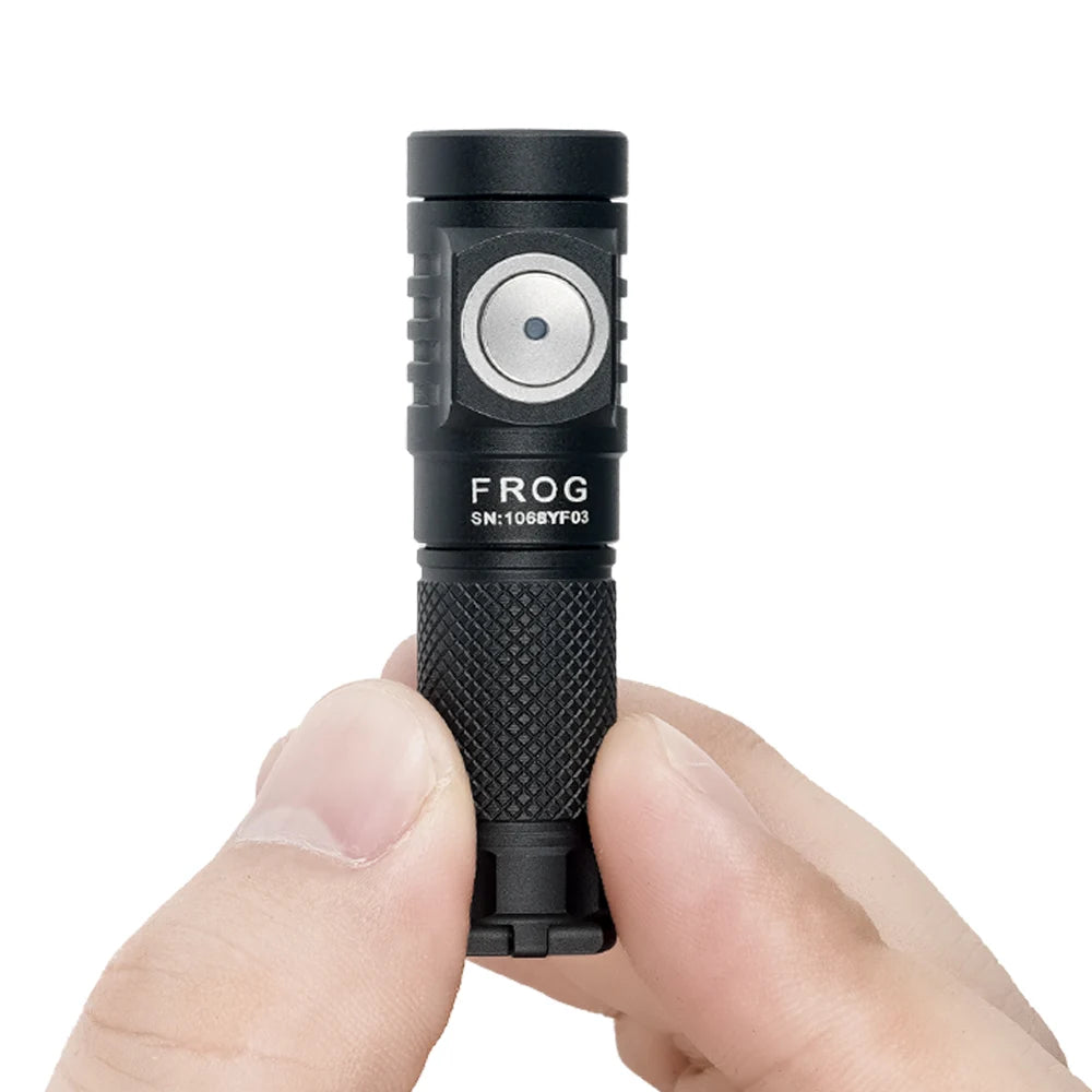 Lumintop Frog Keychain LED Flashlight USB-C Rechargeable