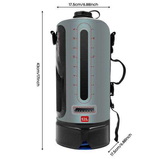 Bymaocar Portable Camping Shower Bag Outdoor Shower Solar Foldable