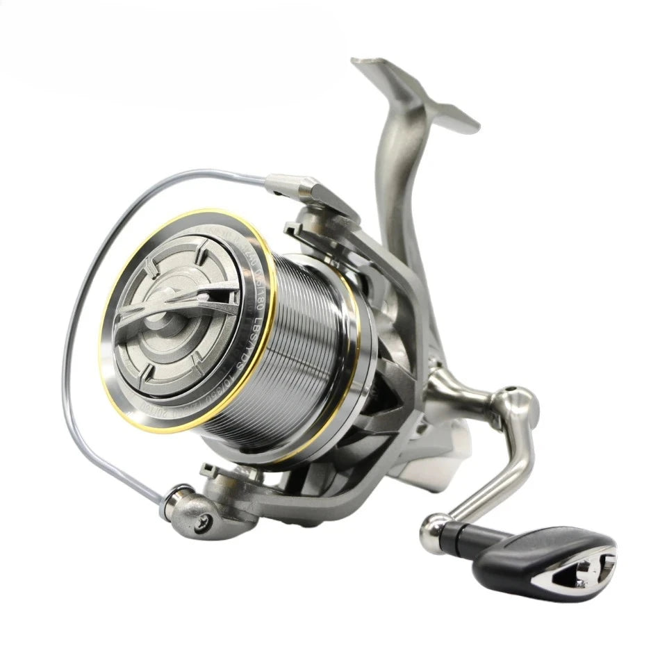 Stainless Steel Bearing Spinning Fishing Reel 8000 9000 10000 12000 14000 Drag