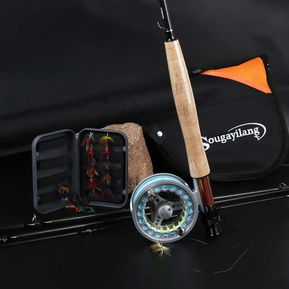 Fly Fishing Rod and Reel Combo for Saltwater and Freshwater