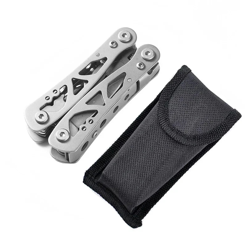 Folding Multi-Tool Pocket Knife Pliers For Outdoor Survival And Repair