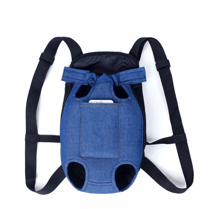 Camouflage Breathable Mesh Dog Backpack Carrier For Outdoor Travel