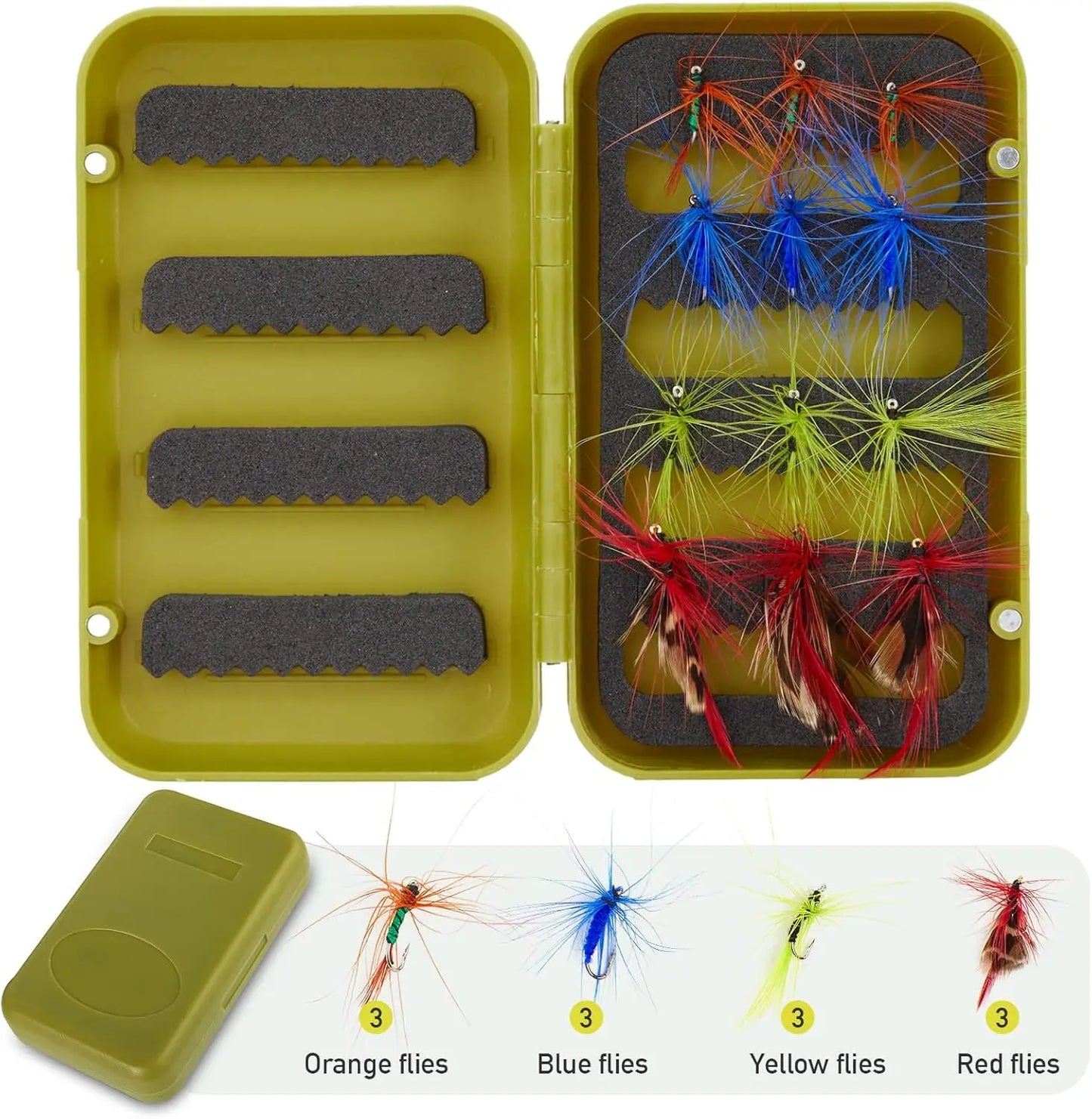 Carbon Fiber Fly Fishing Rod And Reel Combo Starter Kit