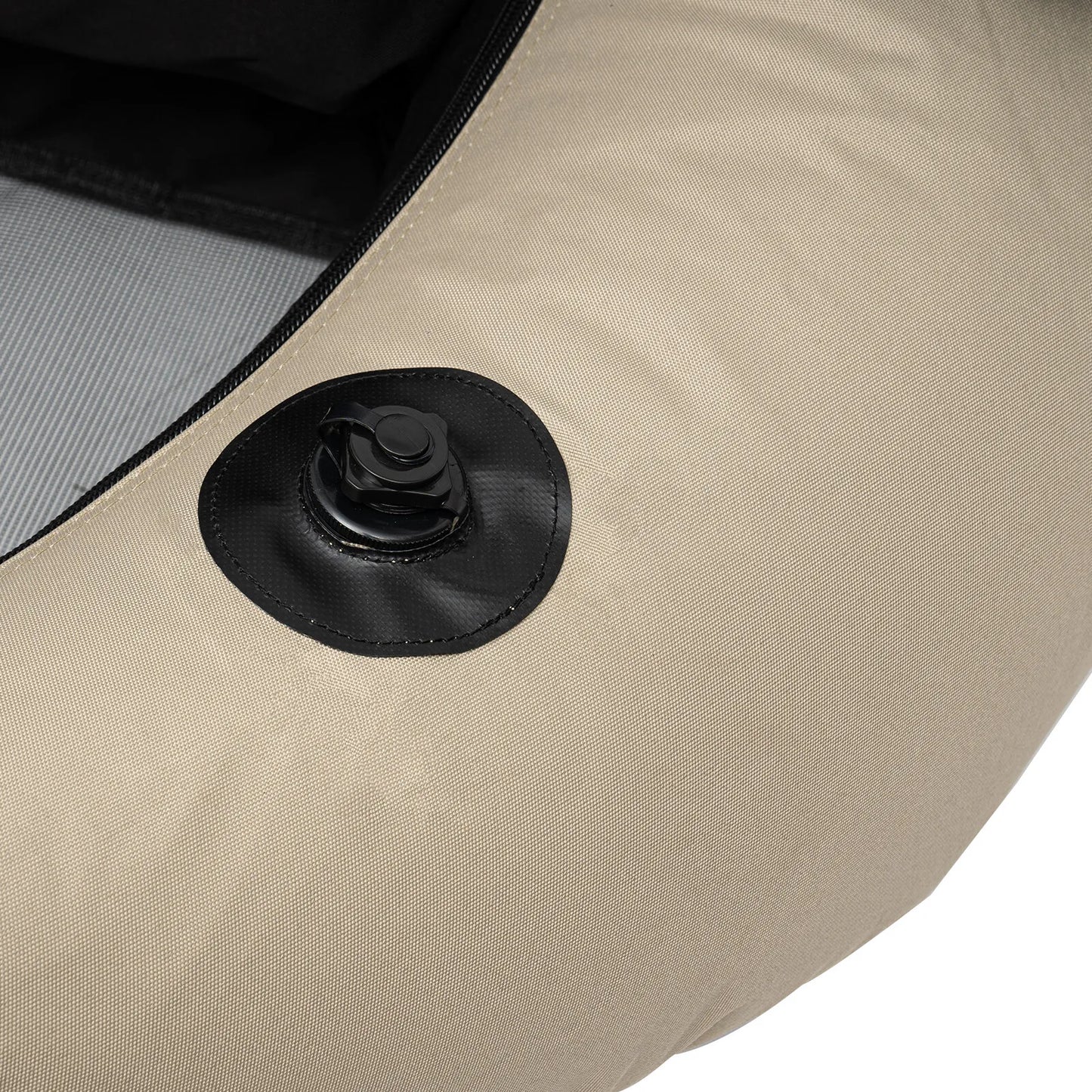 Portable Inflatable Fishing Dinghy With Adjustable Backrest