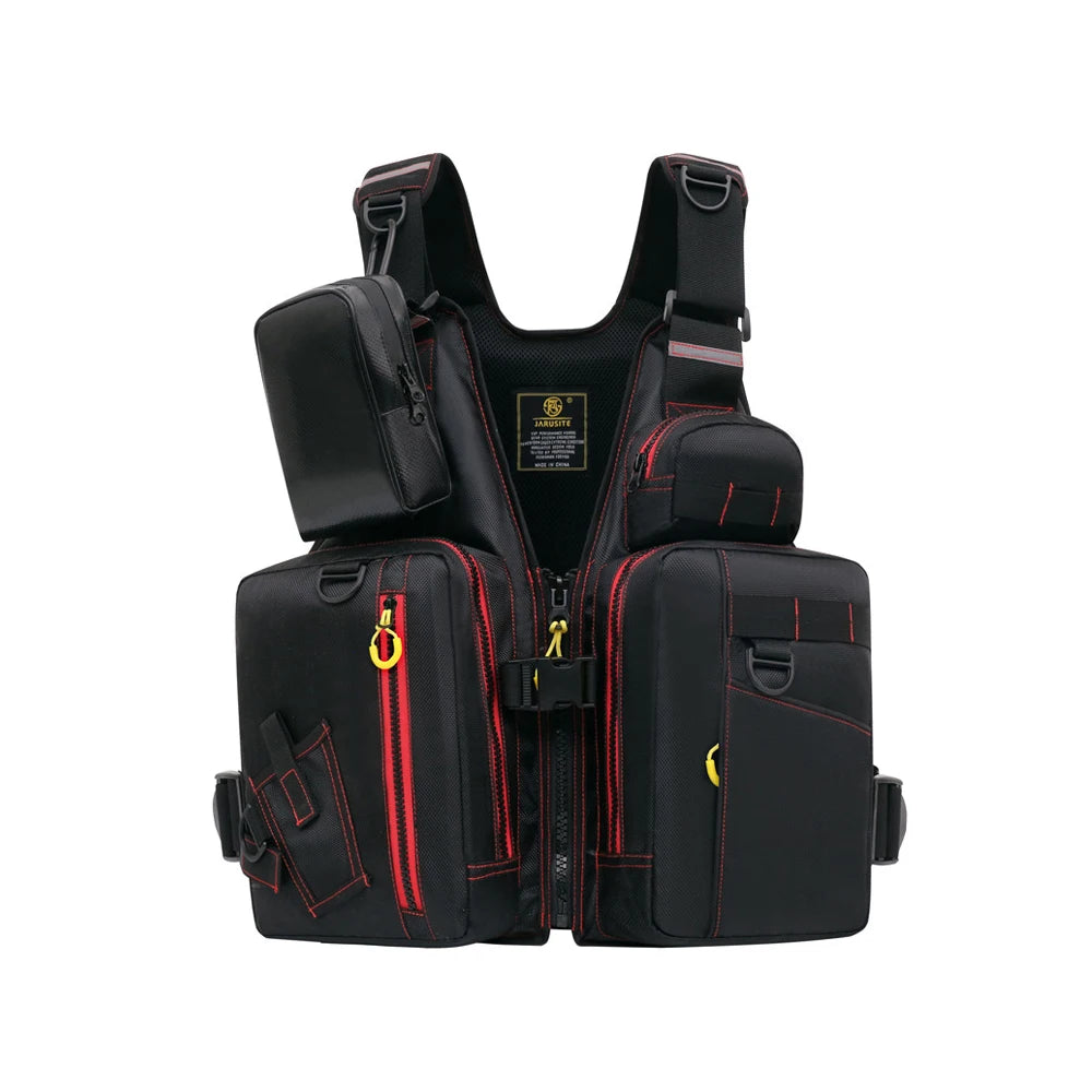 NONECN Multi-Functional Life Jacket Vest For Outdoor Fishing Safety