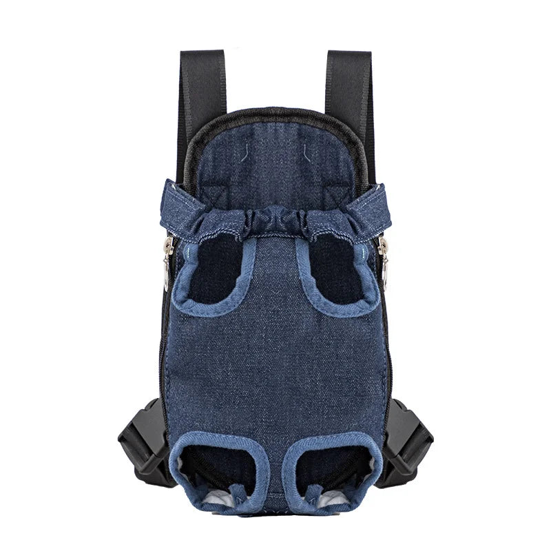 Camouflage Breathable Mesh Dog Backpack Carrier For Outdoor Travel