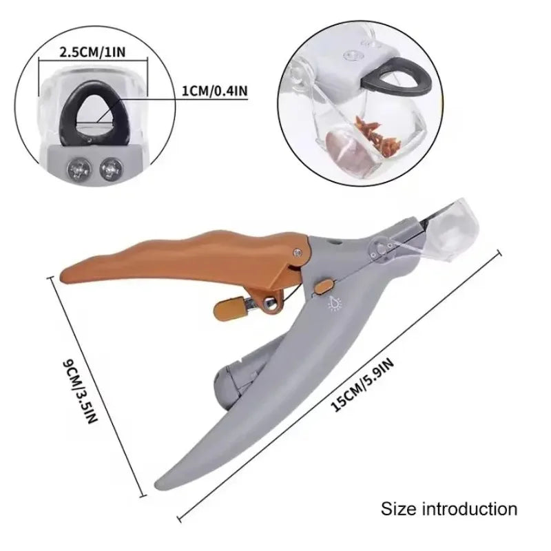 Pet Nail Clippers With LED Light For Dogs And Cats