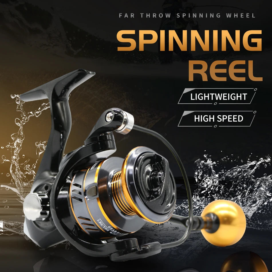 Rooblinos Spinning Fishing Reel High Speed Gear 5 to 1