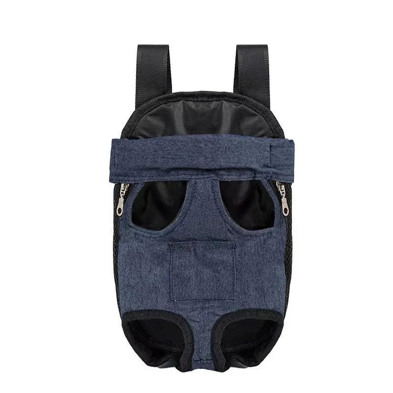 Camouflage Breathable Mesh Dog Backpack Carrier For Outdoor Travel