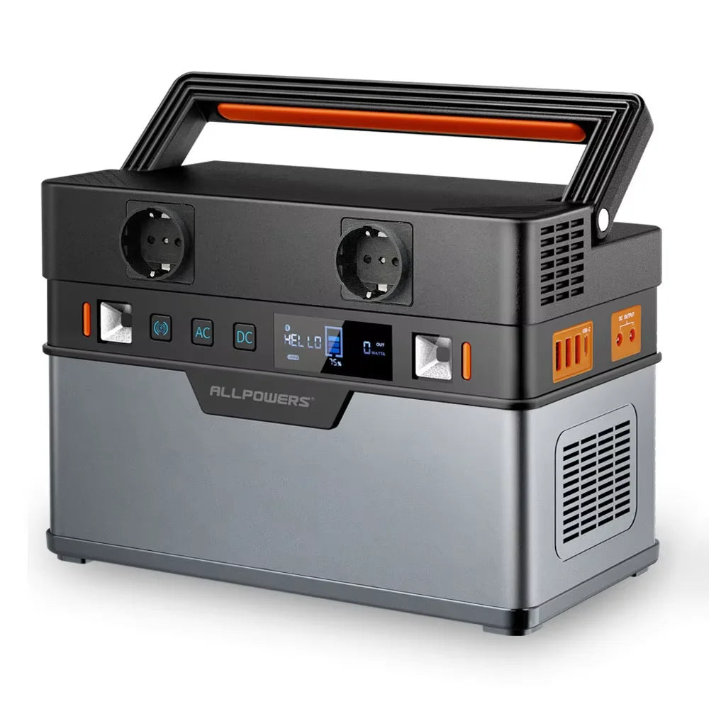 ALLPOWERS Portable Power Station Solar Generator Emergency Power Supply
