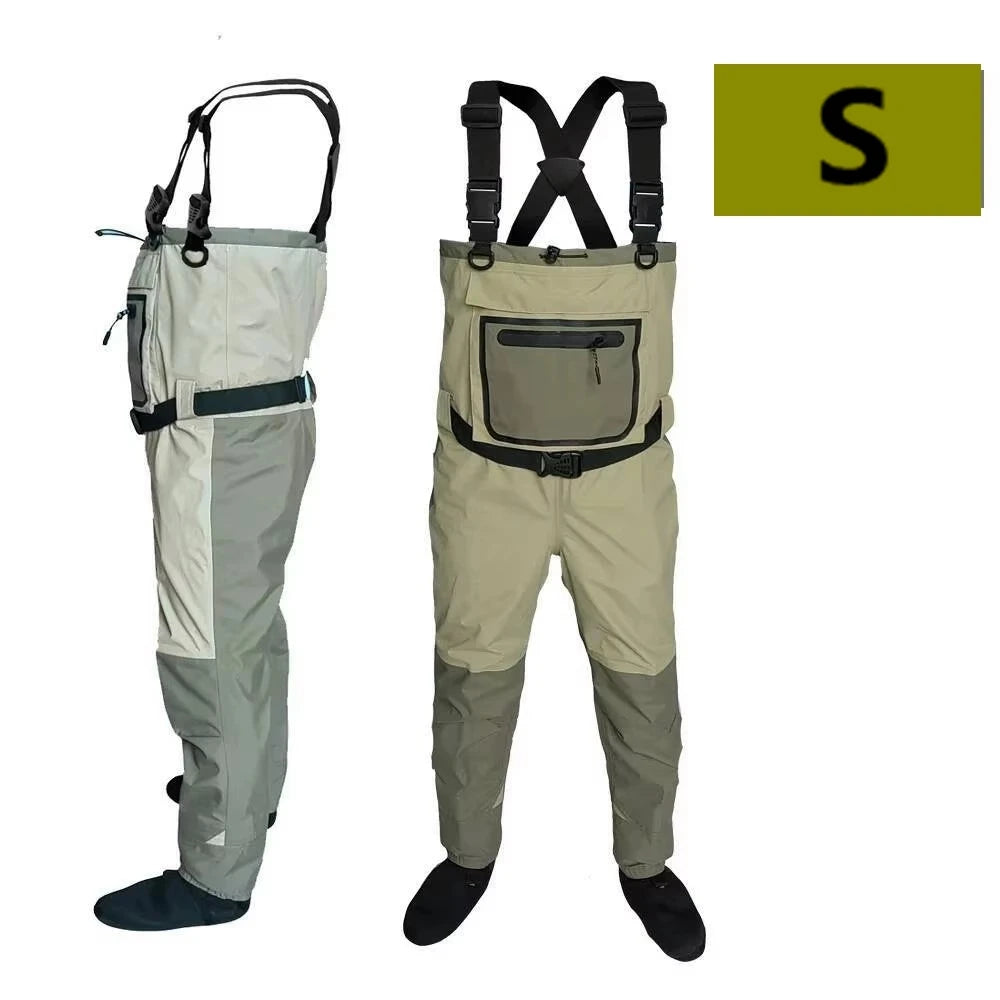 Neoprene Fly Fishing Waders Unisex Quick Dry Waterproof Breathable