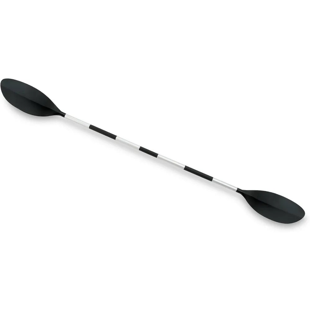 Kayak Paddle Ribbed Spoon Blades Durable Lightweight Shaft Comfortable Grips