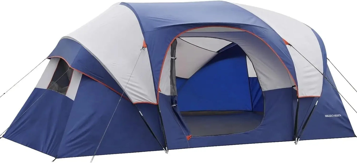 Unp Camping Tent Portable Easy Setup Family Dome Tent Outdoors
