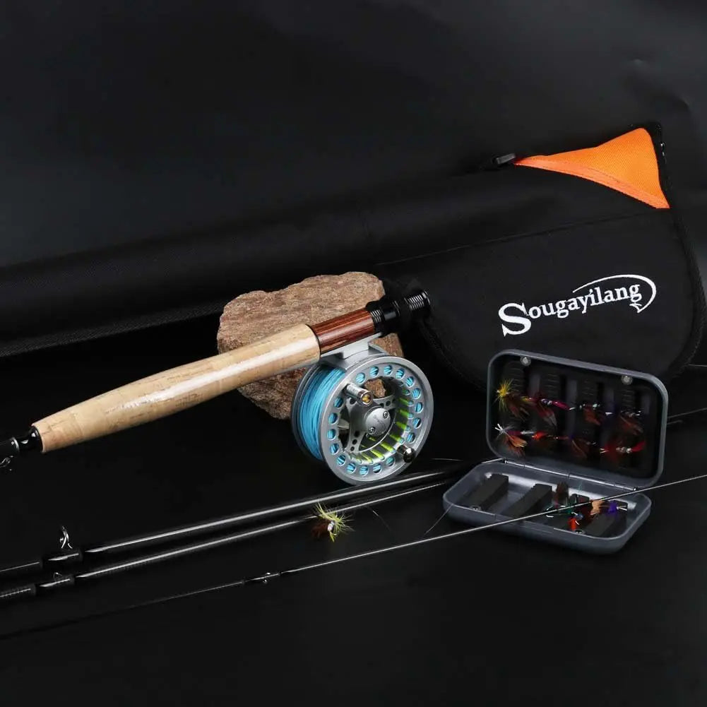 Fly Fishing Rod and Reel Combo for Saltwater and Freshwater