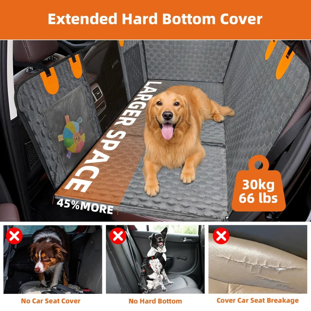 Back Seat Extender For Dogs Car Seat Cover Hammock