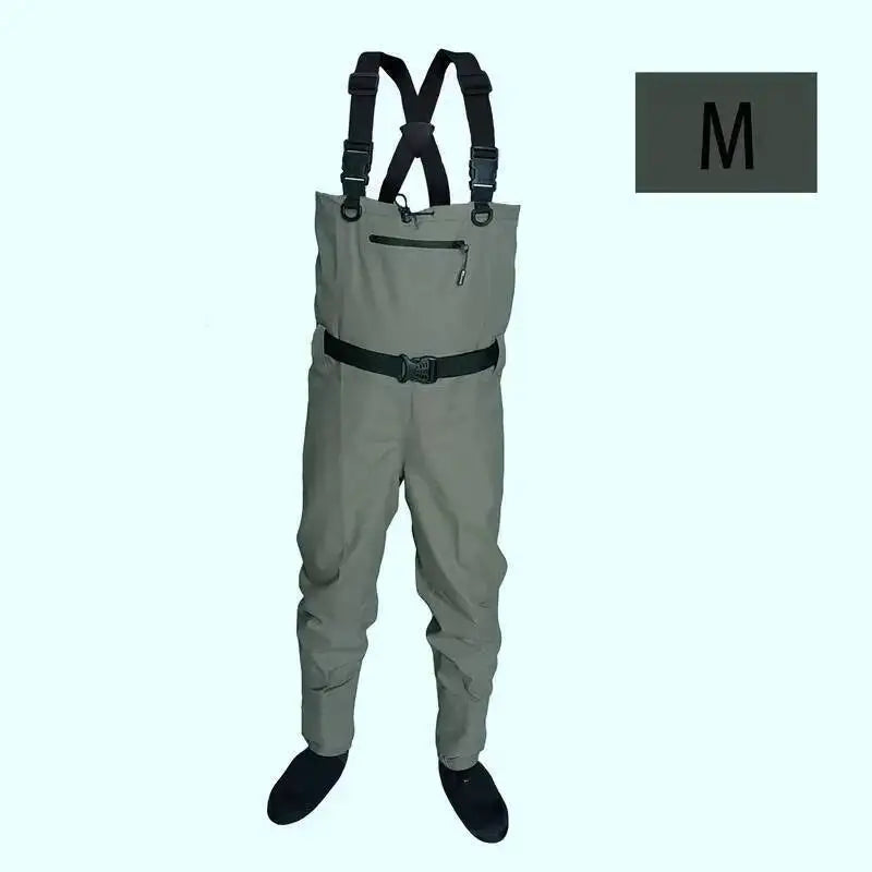 Neoprene Fly Fishing Waders Unisex Quick Dry Waterproof Breathable