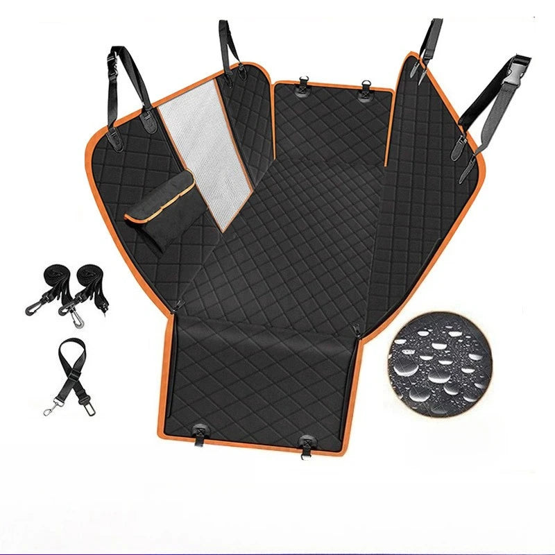 Dog Car Back Seat Cover Waterproof Quilted SUV Travel