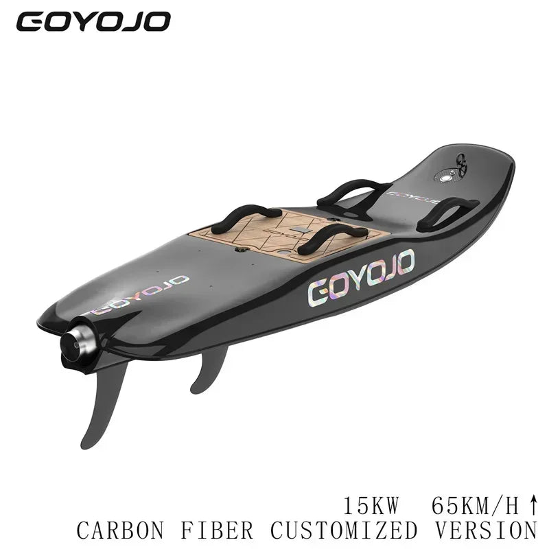Carbon Fiber Electric Jet Surfboard 15KW Seaside Outdoor Surfing