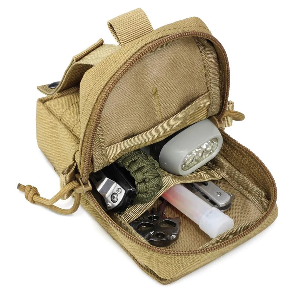 PETRAVELC Dog Tactical Molle Pouches Set For Harness