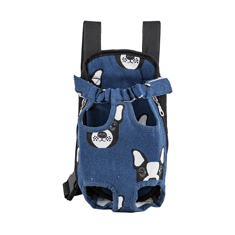 Camouflage Breathable Mesh Dog Backpack Carrier For Outdoor Travel