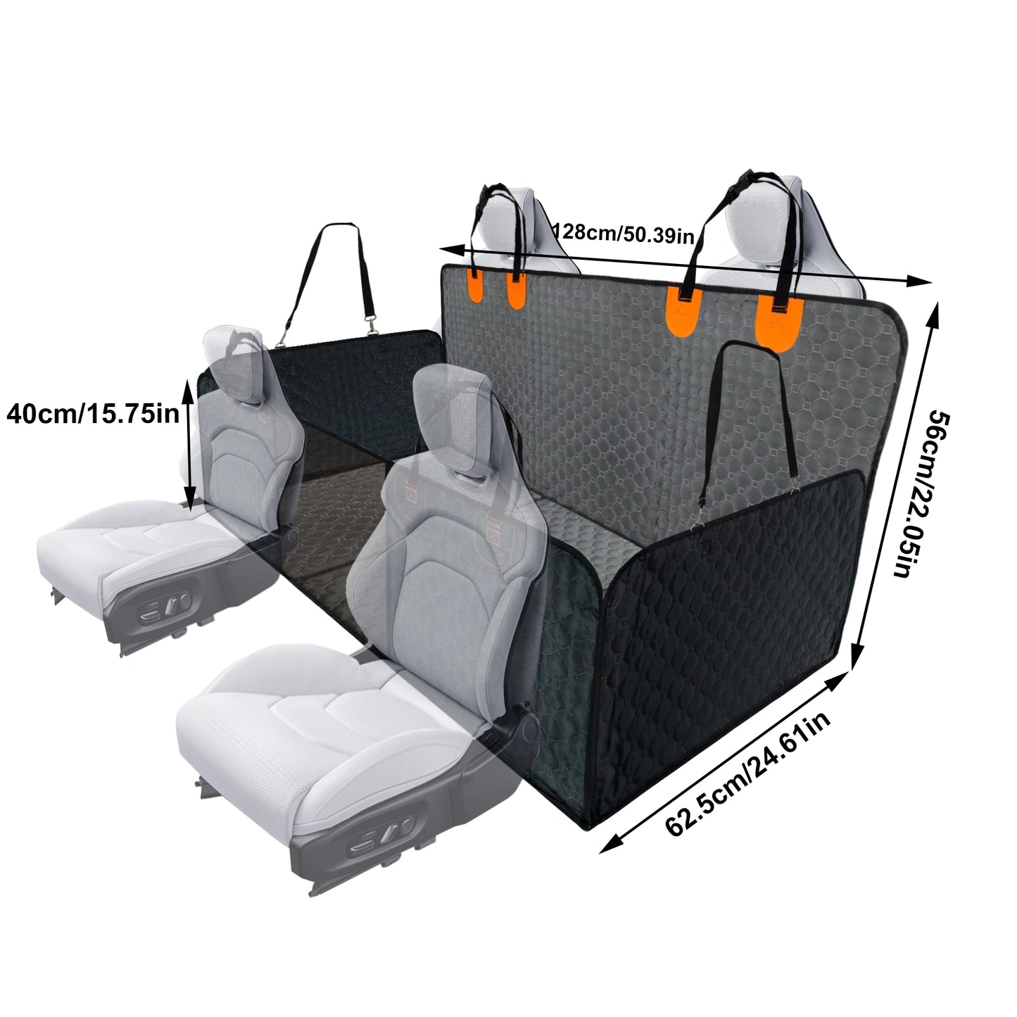 Back Seat Extender For Dogs Car Seat Cover Hammock