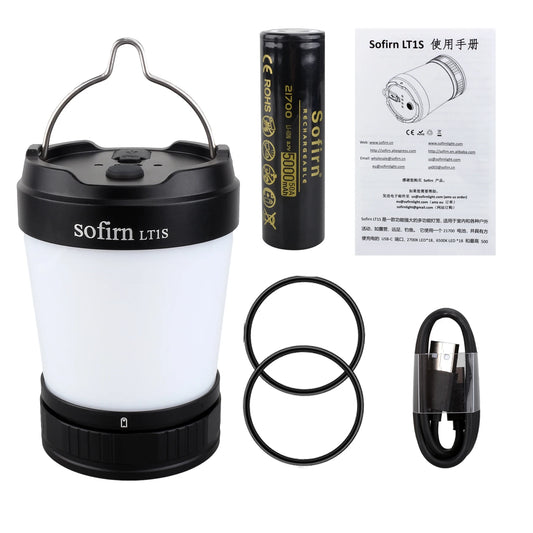 Sofirn LT1S Camping Light USB C Rechargeable Lantern With Reverse Charging
