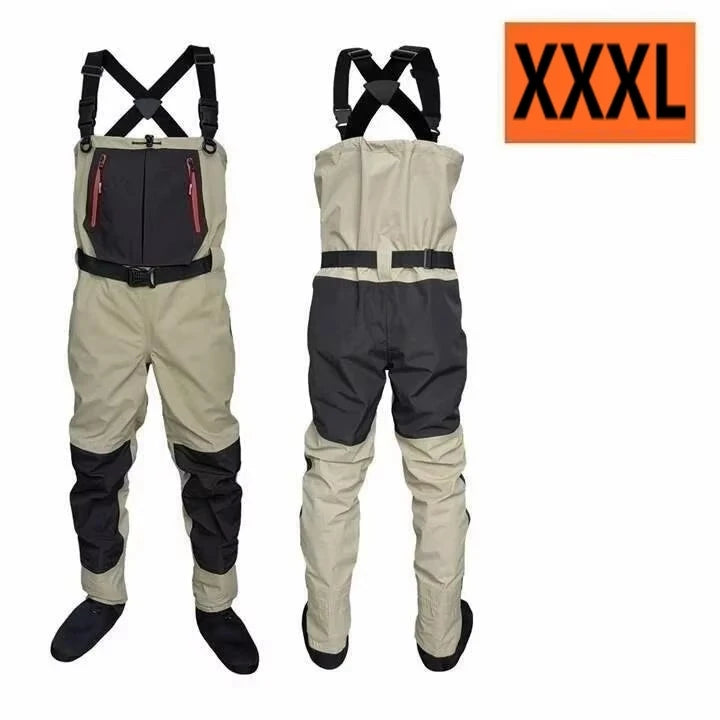 Unisex Neoprene Fly Fishing Waders, Waterproof and Breathable