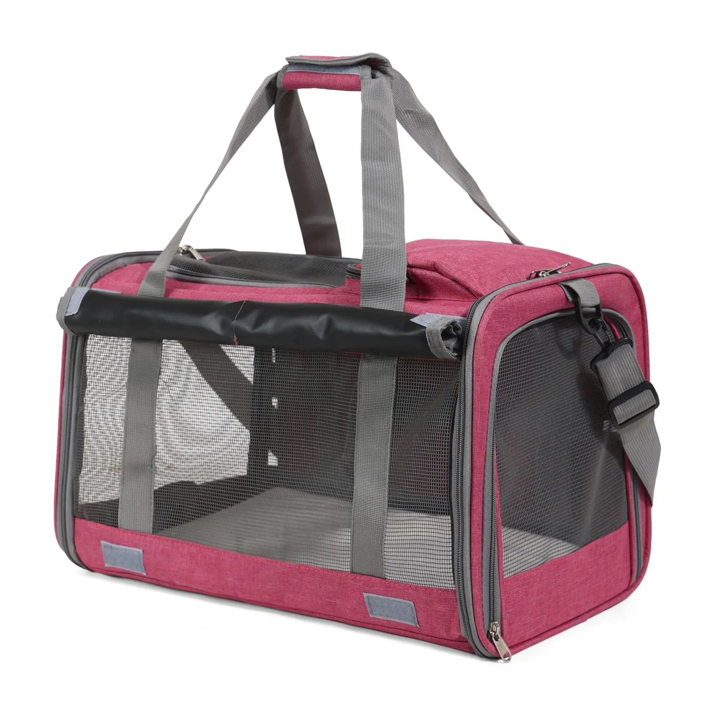 Portable Expandable Pet Travel Bag Soft Sided Breathable