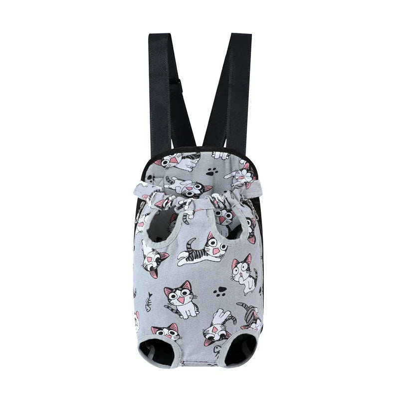 Camouflage Breathable Mesh Dog Backpack Carrier For Outdoor Travel