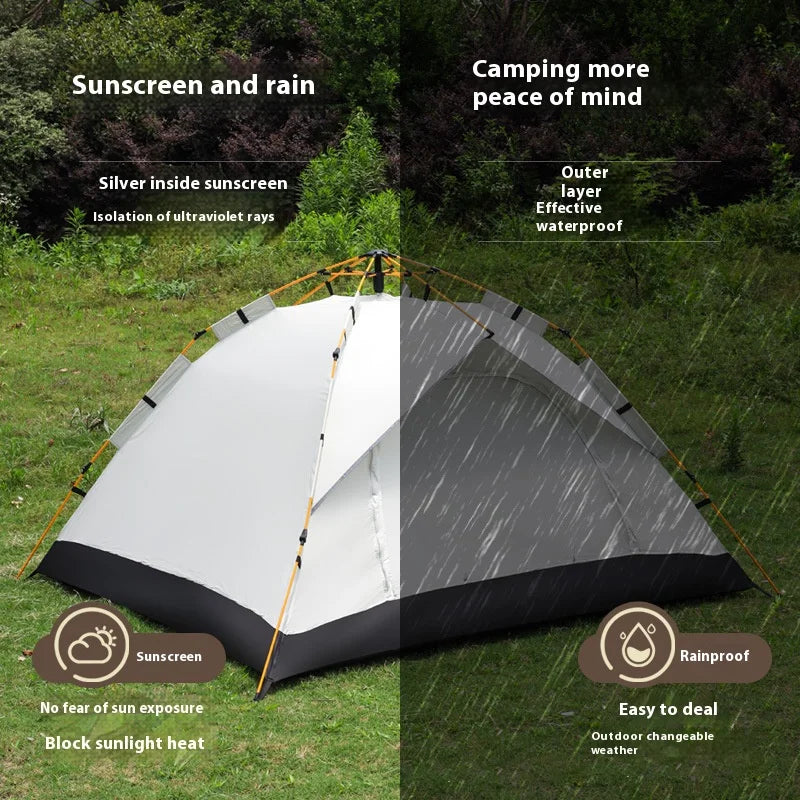 Pakicetus Automatic QuickOpening Camping Tent With Dual Doors